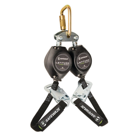 Latitude HD 7' Dual Web SRL-P: FS-EX313, Carabiner, 20" Tie-back, Tie-Back Snap Hooks