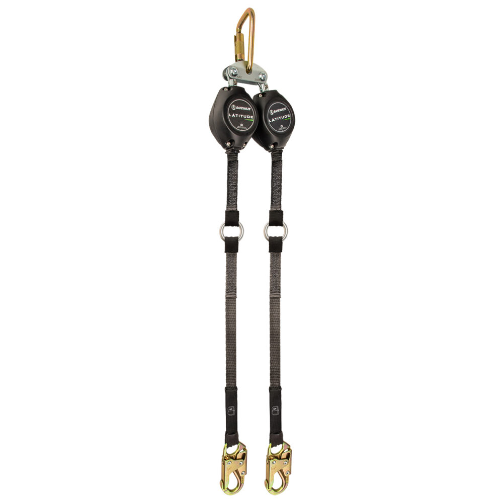 Latitude HD 9' Dual Web SRL-P: FS-EX313, Carabiner