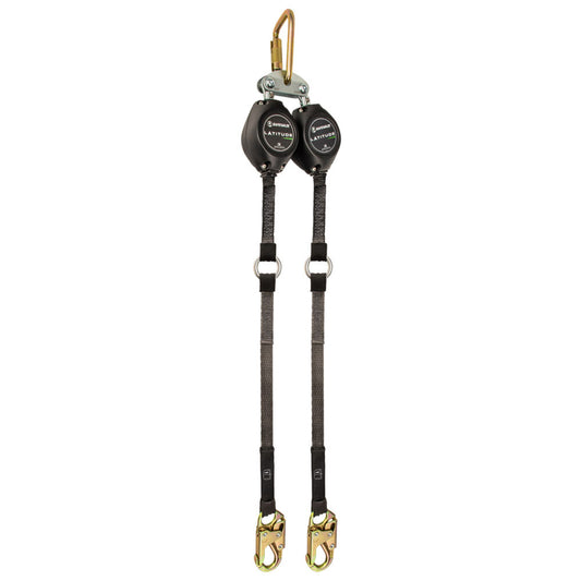 Latitude HD 9' Dual Web SRL-P: FS-EX313, Carabiner