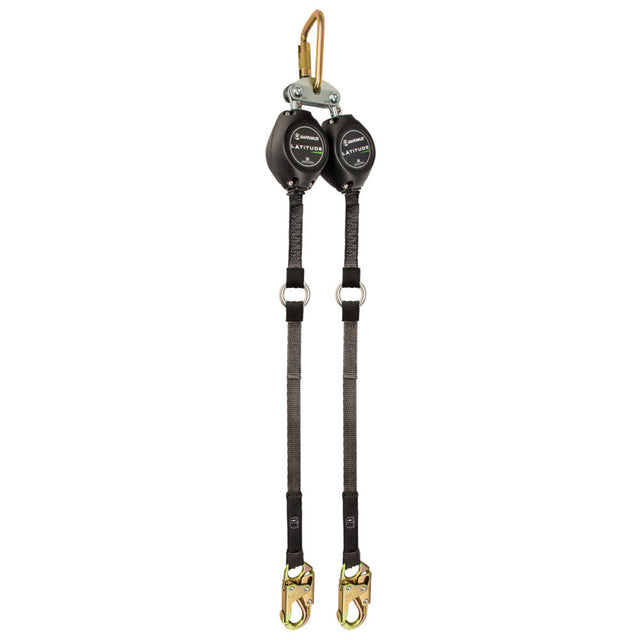 Latitude HD 9' Dual Web SRL-P: FS-EX313, Carabiner