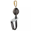 Latitude HD 11' Single Web SRL-P: Carabiner, 20" Tie-back, Tie-Back Snap Hook