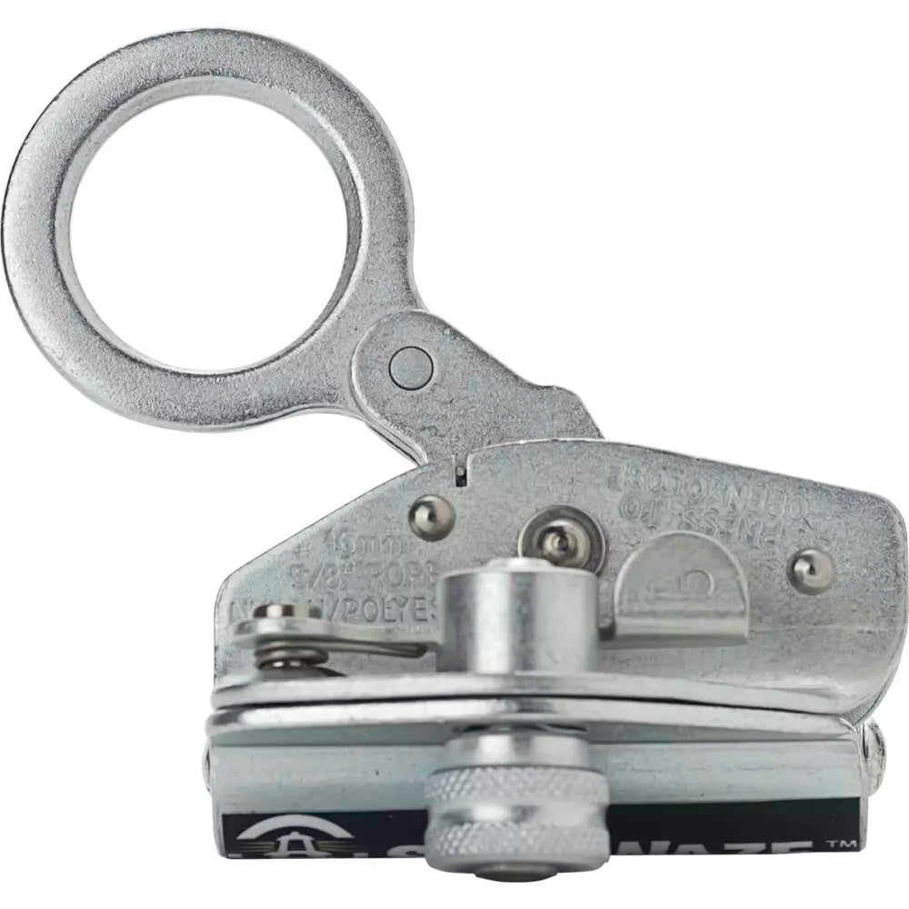 Self-Tracking Rope Grab