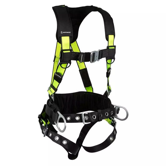 PRO Construction Harness: 3D, QC Chest, TB Legs