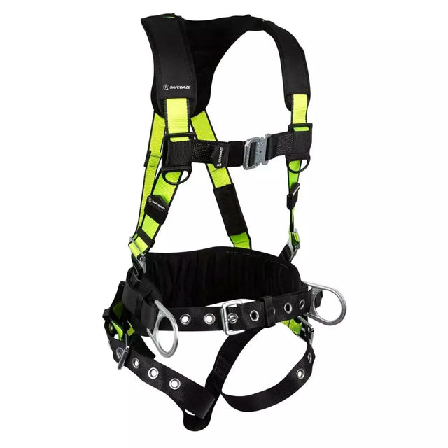 PRO Construction Harness: 3D, QC Chest, TB Legs