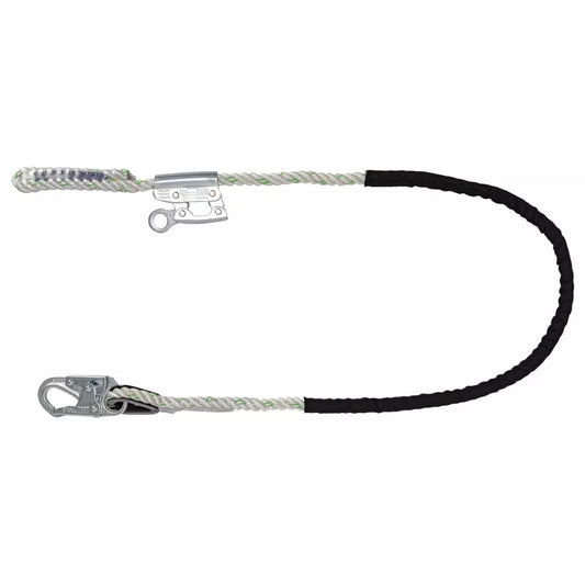 6' Rope Positioning Assembly: Rope Ascender, Snap Hook