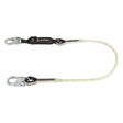 PRO 6' Rope Energy Absorbing Lanyard: Snap Hook