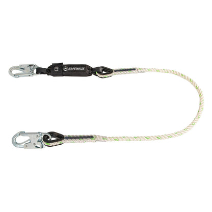 PRO 6' Rope Energy Absorbing Lanyard: Snap Hook