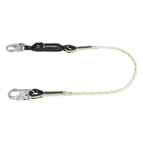 PRO 6' Rope Energy Absorbing Lanyard: Snap Hook