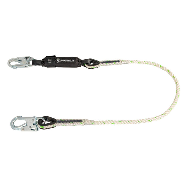 PRO 6' Rope Energy Absorbing Lanyard: Snap Hook