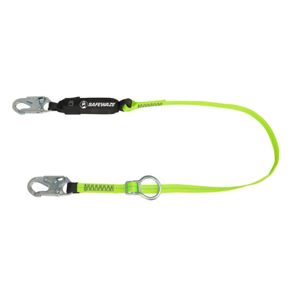 PRO 6' Tie-Back Energy Absorbing Lanyard: Adjustable Ring