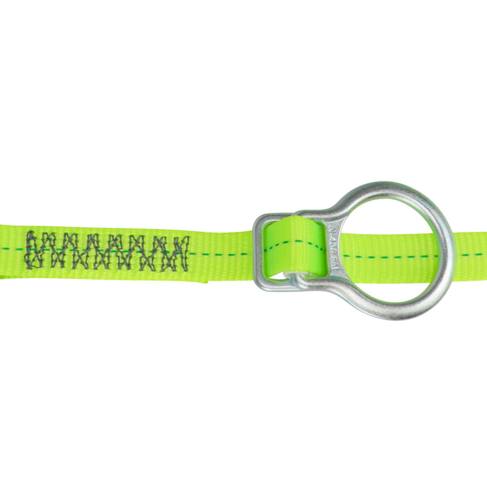 PRO 6' Tie-Back Energy Absorbing Lanyard: Adjustable Ring - Image 4
