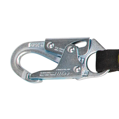PRO 4'-6' Adjustable Energy Absorbing Lanyard: Snap Hook - Image 3