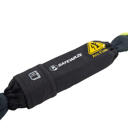 Arc Flash 4'-6' Adjustable Energy Absorbing Lanyard: Snap Hook, Soft Loop - Image 3