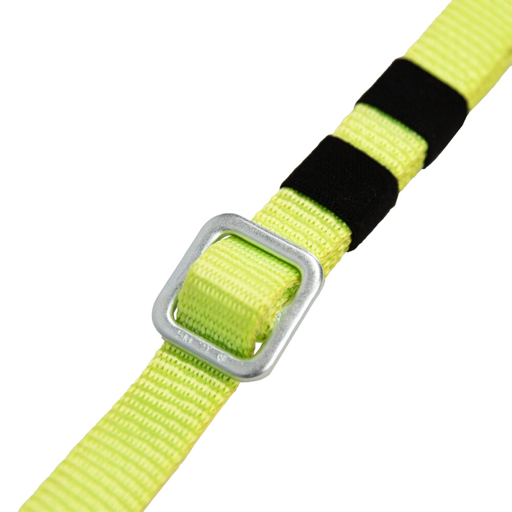 Arc Flash 4'-6' Adjustable Energy Absorbing Lanyard: Snap Hook, Soft Loop - Image 5