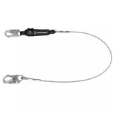 PRO 6' Cable Energy Absorbing Lanyard: Snap Hook
