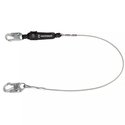 PRO 6' Cable Energy Absorbing Lanyard: Snap Hook