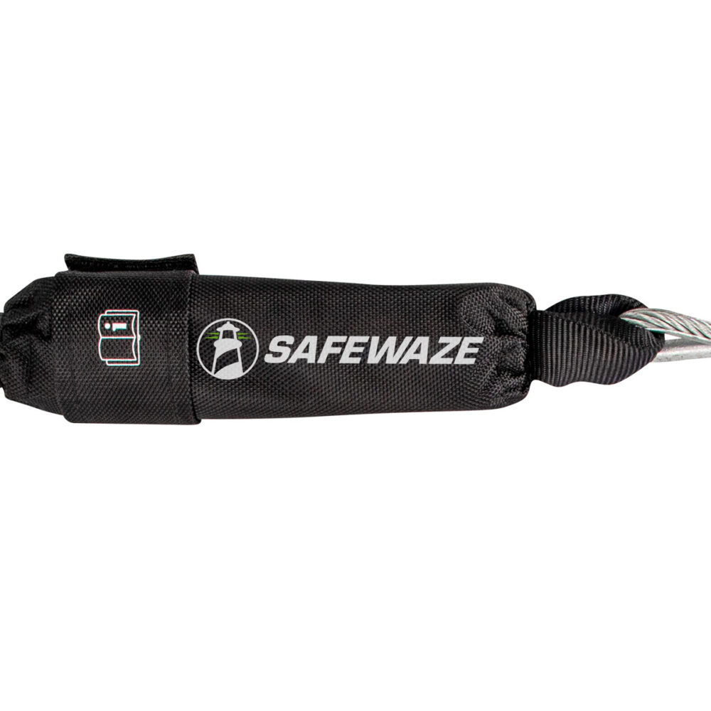 PRO 6' Cable Energy Absorbing Lanyard: Snap Hook - Image 2