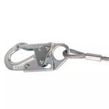 PRO 6' Cable Energy Absorbing Lanyard: Snap Hook - Image 3