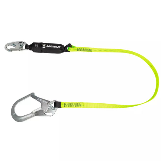 PRO 6' Energy Absorbing Lanyard: Rebar Hook
