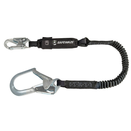 PRO 6' Stretch Energy Absorbing Lanyard: Rebar Hook