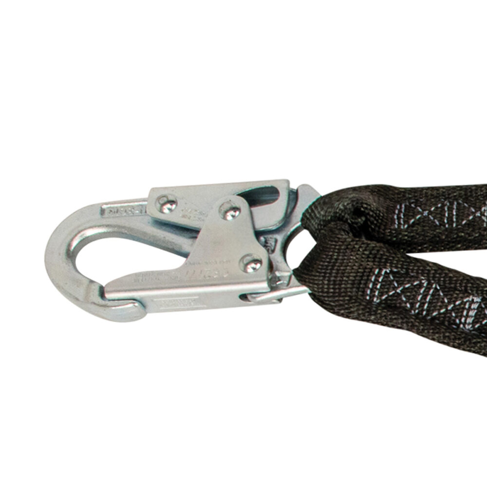 PRO 6' Internal Energy Absorbing Lanyard: Dual Leg, Rebar Hooks - Image 2