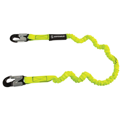 PRO 6' Stretch Internal Energy Absorbing Lanyard: Alu Snap Hook