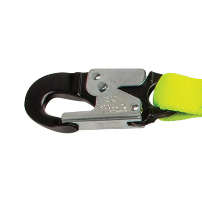 PRO 6' Stretch Internal Energy Absorbing Lanyard: Alu Rebar Hook - Image 2