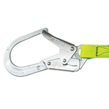 PRO 6' Stretch Internal Energy Absorbing Lanyard: Alu Rebar Hook - Image 4