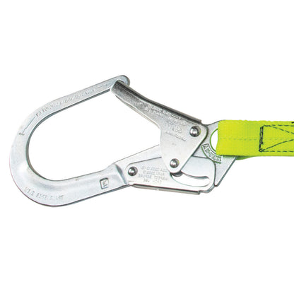 PRO 6' Stretch Internal Energy Absorbing Lanyard: Alu Rebar Hook - Image 4