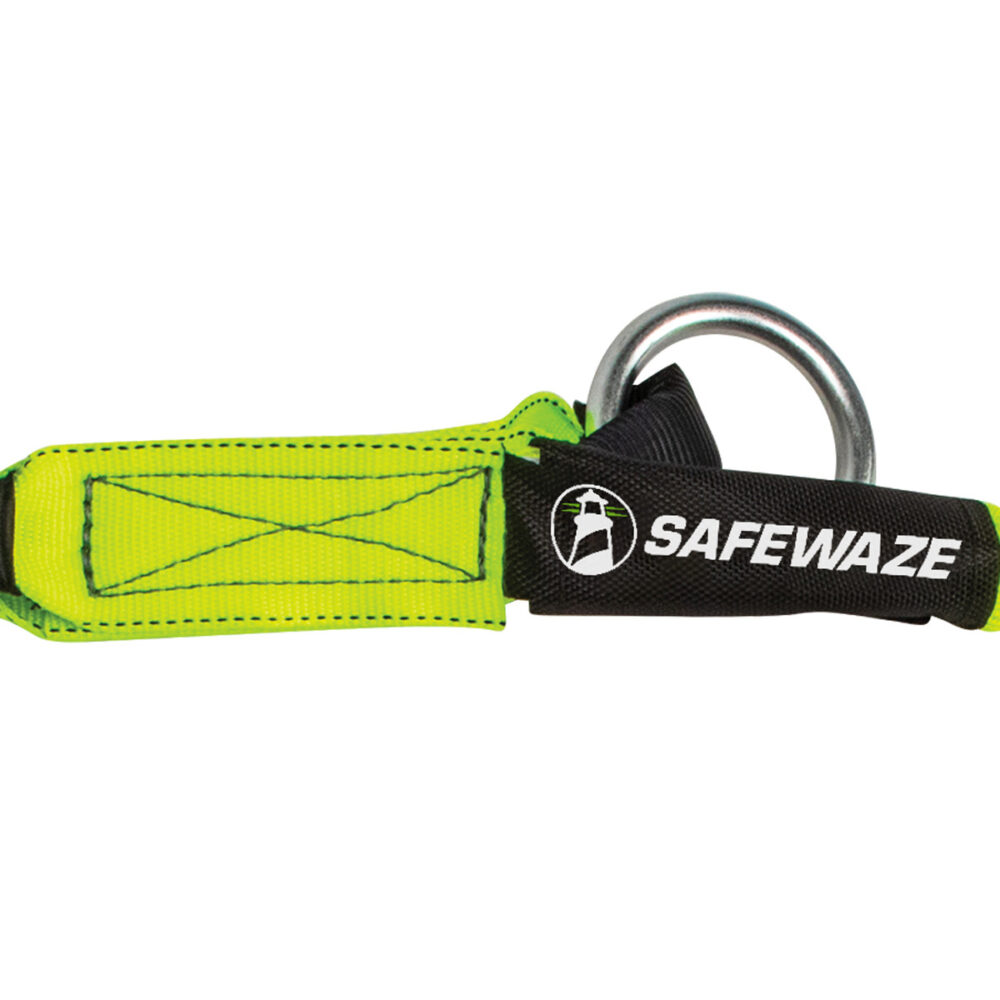 PRO 6' Stretch Internal Energy Absorbing Lanyard: O-Ring, Rebar Hook - Image 3