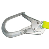 PRO 6' Stretch Internal Energy Absorbing Lanyard: O-Ring, Rebar Hook - Image 4