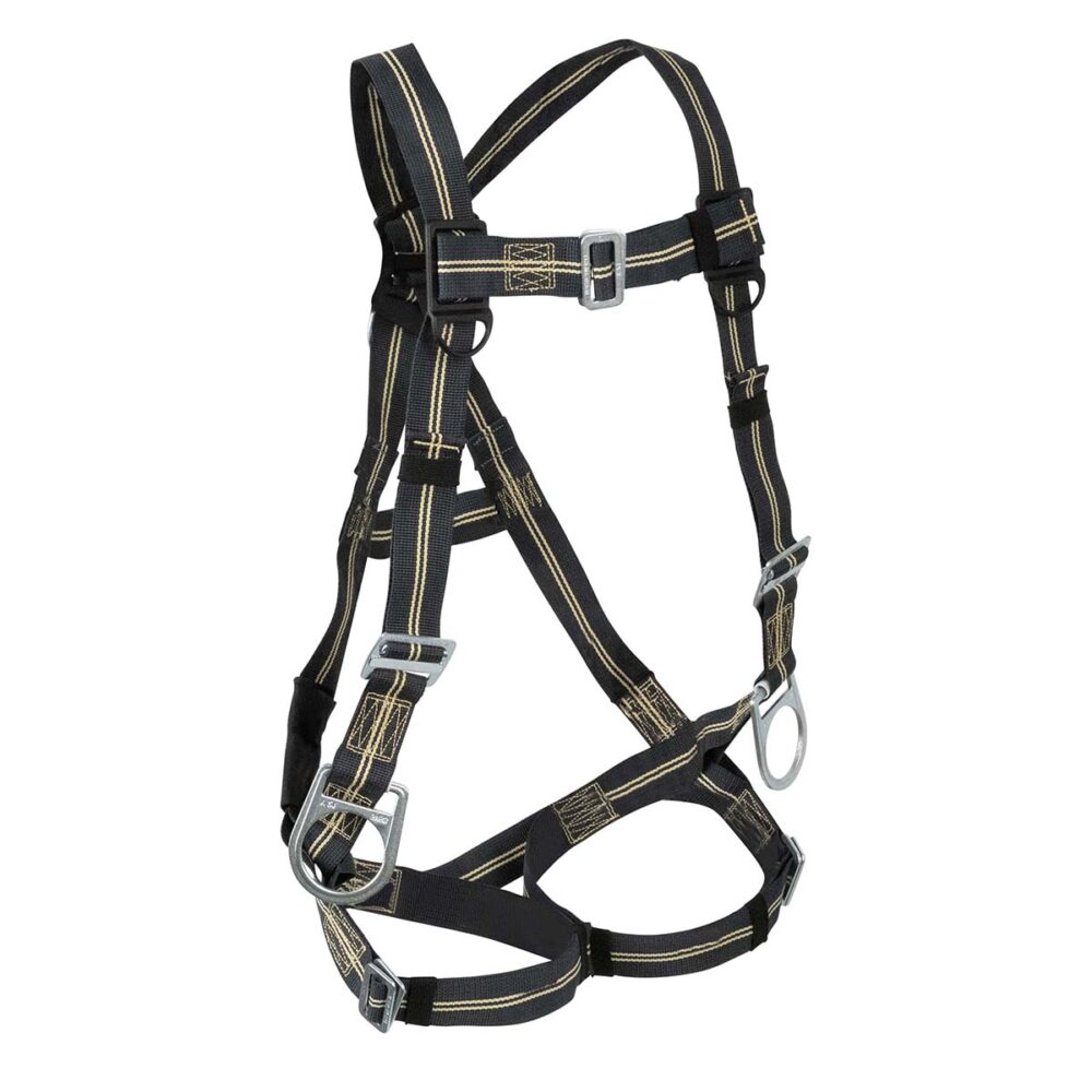 Welding Full Body Harness: 3D, Aramid Web, MB Chest/Legs