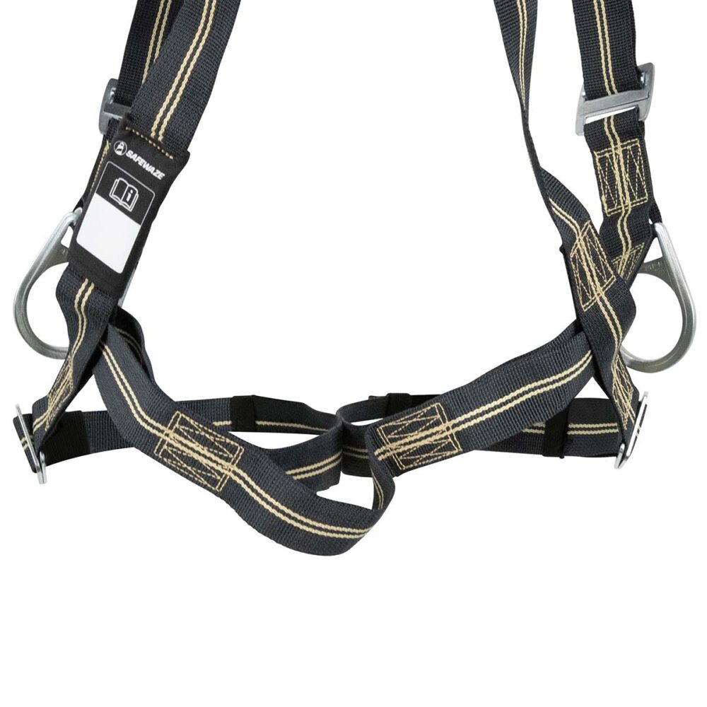 Welding Full Body Harness: 3D, Aramid Web, MB Chest/Legs - Image 10