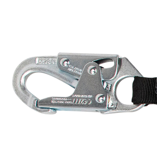 Welding 6' Energy Absorbing Lanyard: Dual Leg, Snap Hooks - Image 2