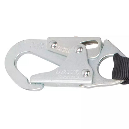 PRO 6' Stretch Internal Energy Absorbing Lanyard: O-Ring, Rebar Hook - Image 2