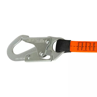 V-Line 6' Energy Absorbing Lanyard: Dual Leg, Snap Hooks - Image 3