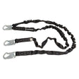 V-Line 6' Internal Energy Absorbing Lanyard: Dual Leg, Snap Hooks