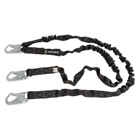 V-Line 6' Internal Energy Absorbing Lanyard: Dual Leg, Snap Hooks