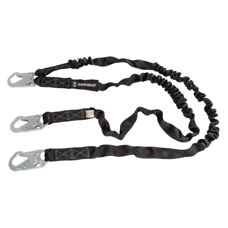 V-Line 6' Internal Energy Absorbing Lanyard: Dual Leg, Snap Hooks
