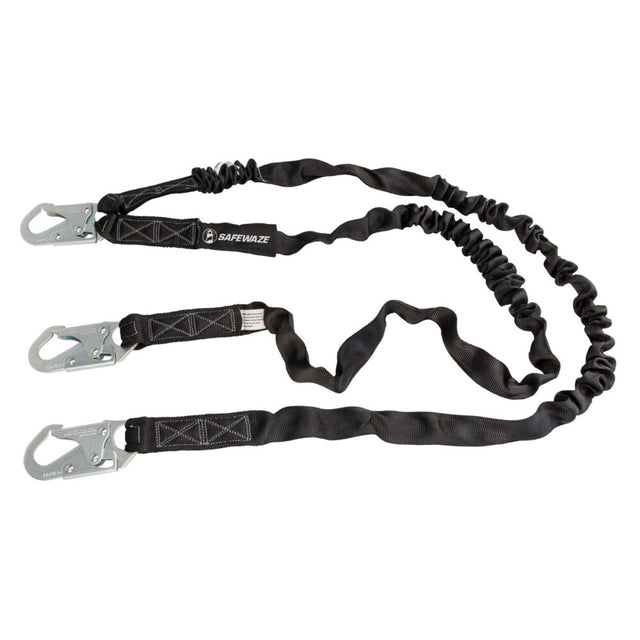 V-Line 6' Internal Energy Absorbing Lanyard: Dual Leg, Snap Hooks