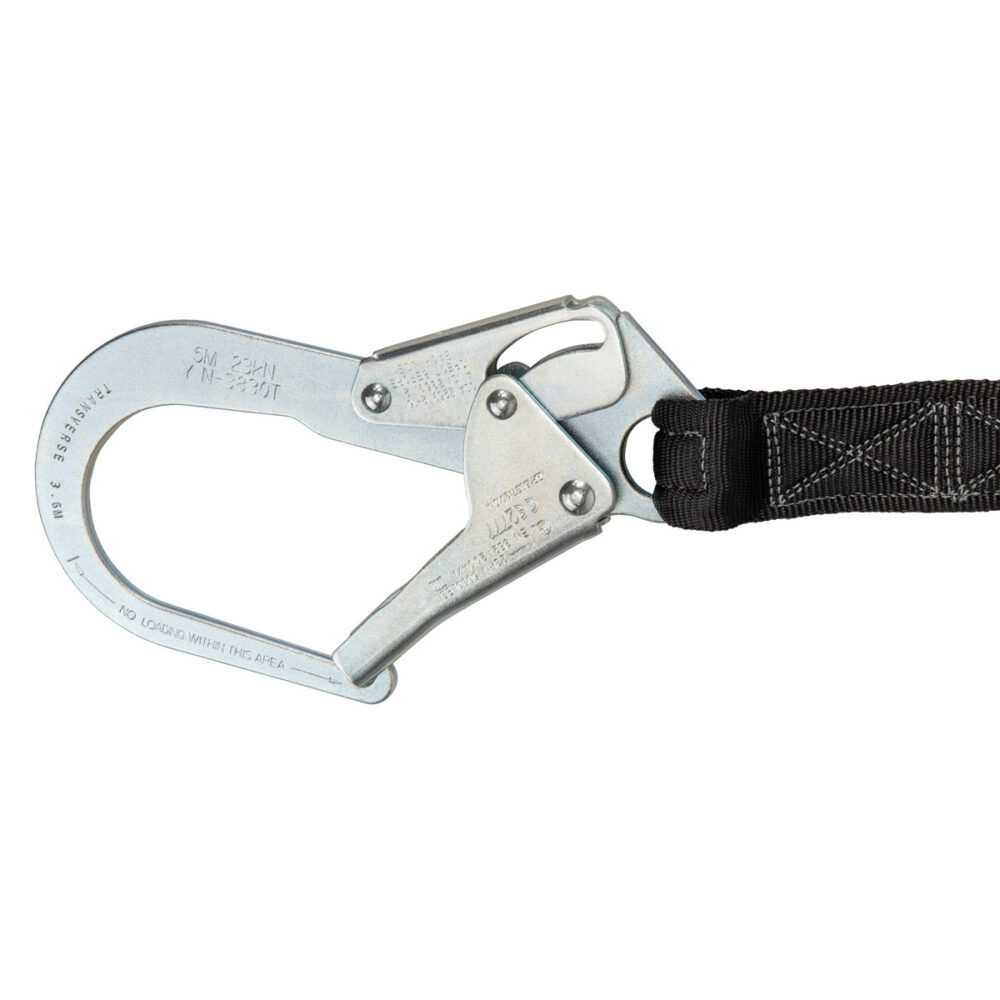 V-Line 6' Internal Energy Absorbing Lanyard: Rebar Hook - Image 3