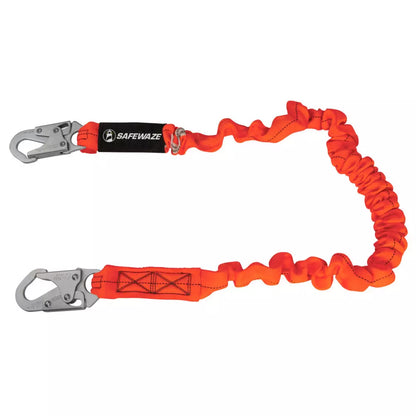 V-Line 6' Stretch Internal Energy Absorbing Lanyard: Snap Hook