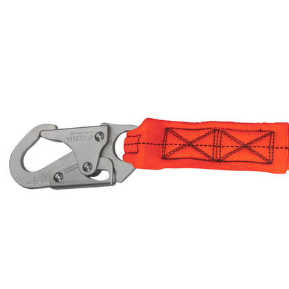 V-Line 6' Stretch Internal Energy Absorbing Lanyard: Snap Hook - Image 3