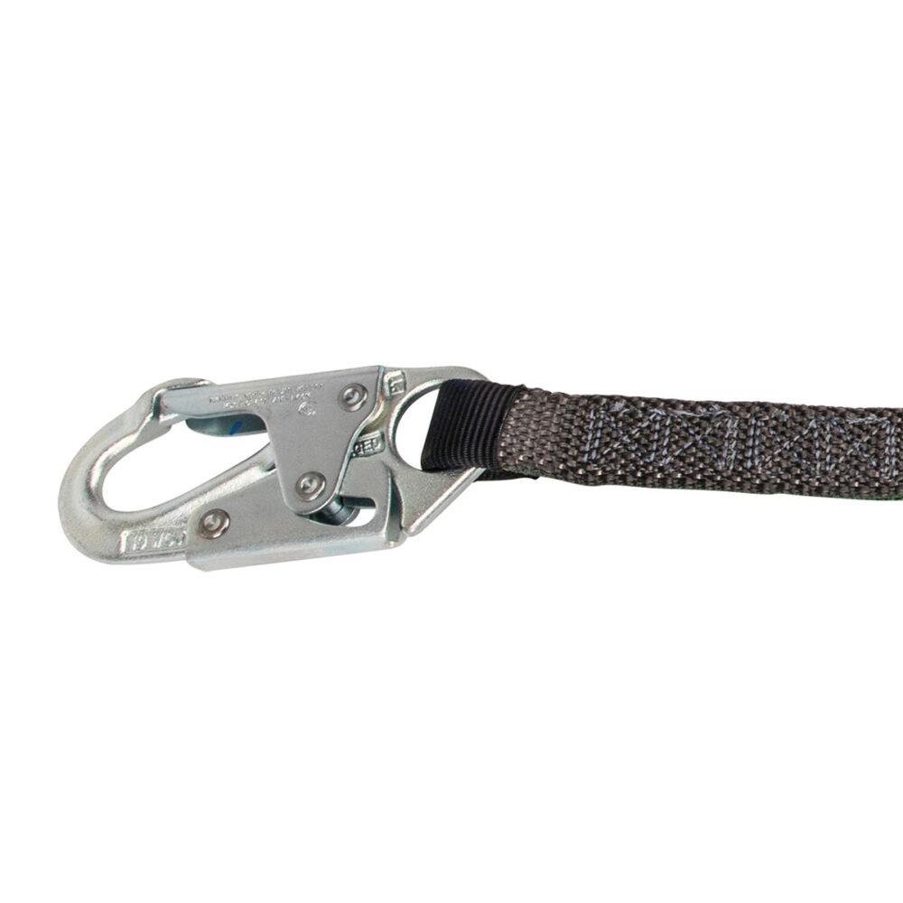 Heavyweight 6' Energy Absorbing Lanyard: Dual Leg, Snap Hooks - Image 3