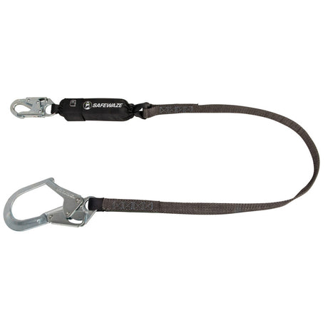 Heavyweight 6' Energy Absorbing Lanyard: Rebar Hook