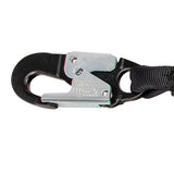 Heavyweight 6' Energy Absorbing Lanyard: Dual Leg, Alu Rebar Hooks - Image 2
