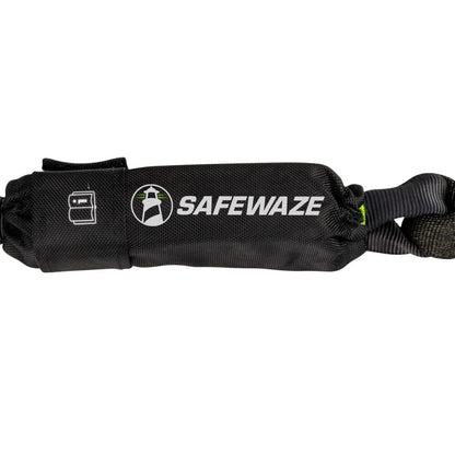 PRO 6' Stretch Energy Absorbing Lanyard: 12' FF Dual Leg, Snap Hooks - Image 2