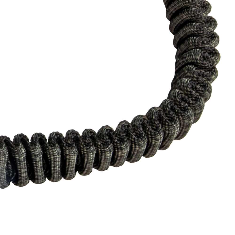 PRO 6' Stretch Energy Absorbing Lanyard: 12' FF Dual Leg, Alu Rebar Hooks, Rescue Rings - Image 6