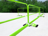 Frontline GUS10 Guardrail System Non-Penetrating Complete 100' Kit - OSHA Compliant