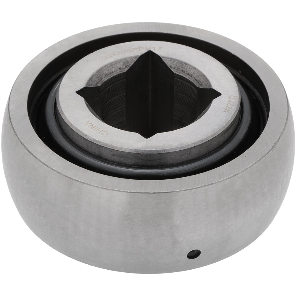 GW208PPB17 - Agricultural Bearing, 1.18 in Bore (ID) - Square Bore